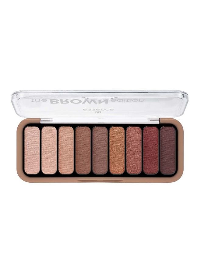 Essence The Brown Edition Eyeshadow Palette | 9 Brown Shades | 30 Gorgeous Brown | Smooth Application | Matte Shimmer Metallic Finishes | Long Lasting & Easy to Apply | All Skin Tones | 10g Gorgeous Browns - Image 1