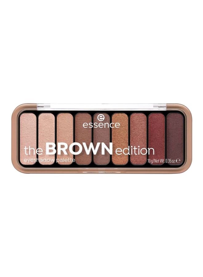 Essence The Brown Edition Eyeshadow Palette | 9 Brown Shades | 30 Gorgeous Brown | Smooth Application | Matte Shimmer Metallic Finishes | Long Lasting & Easy to Apply | All Skin Tones | 10g Gorgeous Browns - Image 2