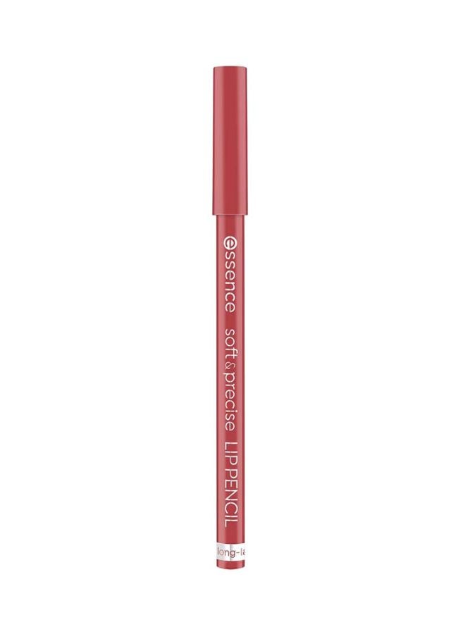 Essence Soft & Precise Lip Liner Pencil | 02 Happy | Creamy Long Lasting Lip Liner | Defines Lips with Smooth Smudge Proof Finish | Real Beauty Glossy Lip Makeup (Pack of 1) 02 - Image 1