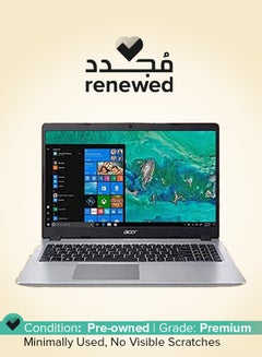 أيسر مُجدد - لابتوب أسباير 5  A515  بشاشة قياس 15.6 بوصة، ومعالج كور i5، وذاكرة رام سعة 8 جيجابايت، ومحرك أقراص SSD سعة 256 جيجابايت، وبطاقة رسومات إنتل بدقة فائقة الوضوح 620 فضي  - Image 1