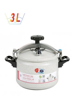 Badraig Aluminum Granite Pressure Cooker Granite 3Liters  - Image 1