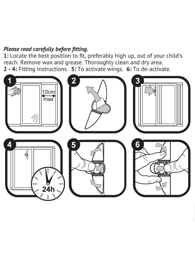 Clippasafe - Sliding Door And Window Limiter - Image 1