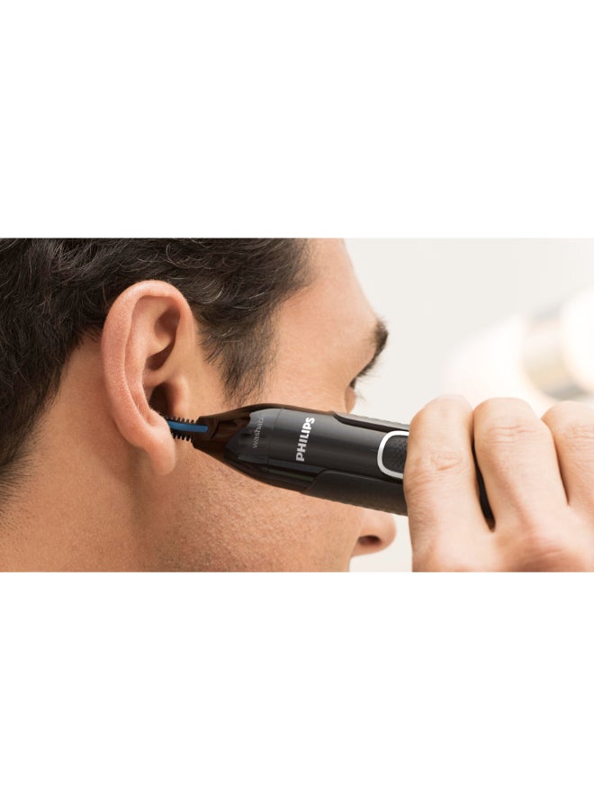 Philips - NT5000 Nose And Ear Trimmer Set Black Black 13grams - Image 1