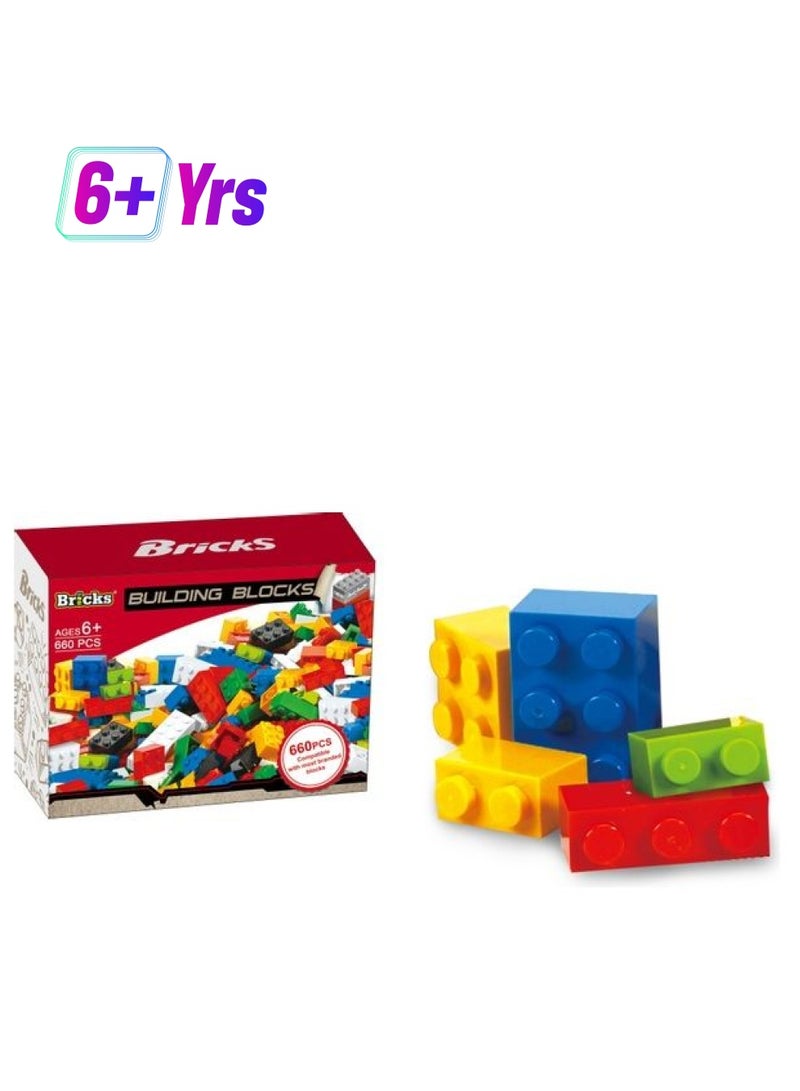 Bricks 40-1655583 Building Blocks 660 6+ Years - Image 1
