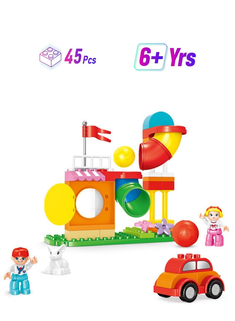 Bricks 40-1803615 Blocks Set 45 Pieces 45 6+ Years  - Image 1