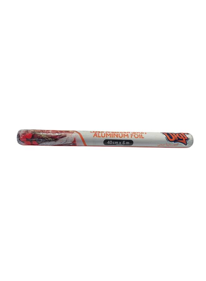 سعر ومواصفات كوين رقائق ألومنيوم مع قطاعة فضي 40 cm x 6 m (N43500779A) على Noon EG