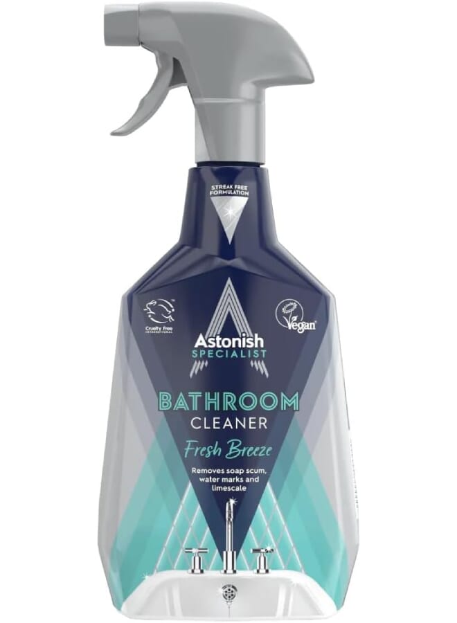 Astonish Fresh Breeze Anti-Bactrial Bathroom Cleaner Spray 750ml 