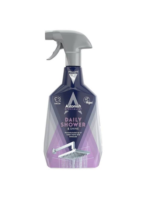 بخاخ منظف وملمع للدش للاستخدام اليومي 750ملليلتر