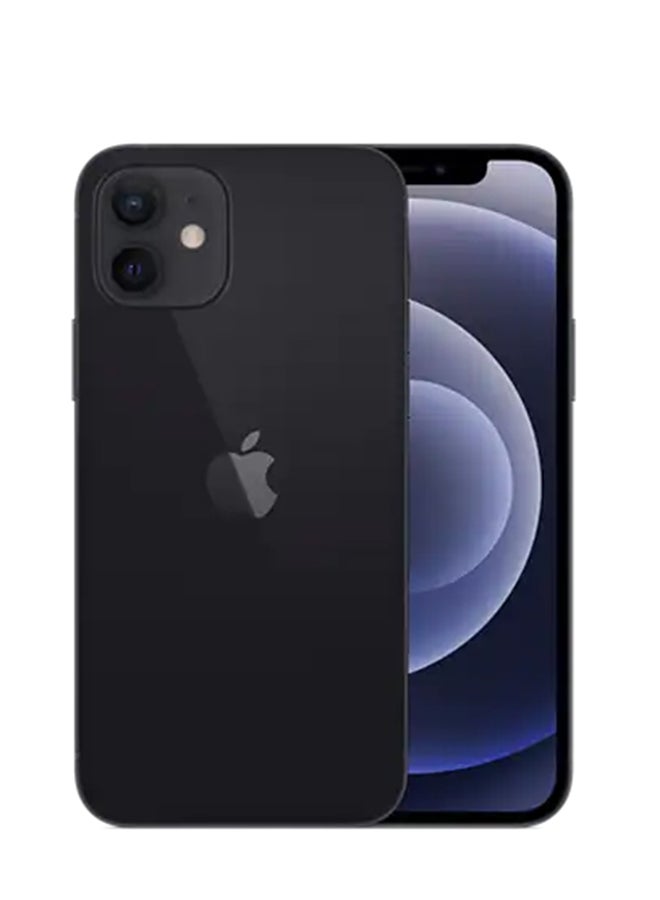Apple - Renewed - iPhone 12 128GB Black 5G With Facetime - International Version - Image 1