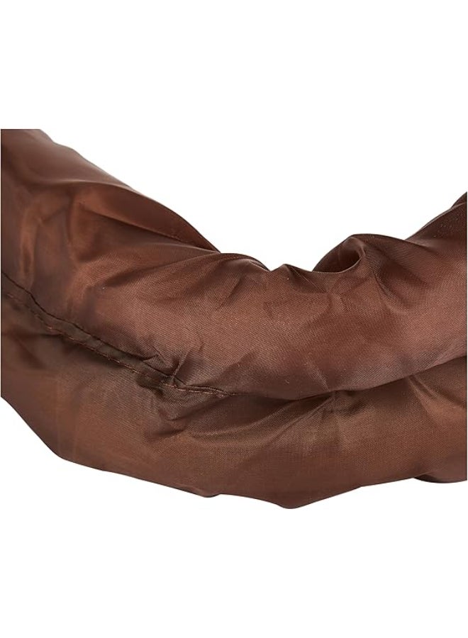 Generic Foamed Cotton Door Bottom Noise Reduction Sealing Strip Brown 93cm  - Image 2