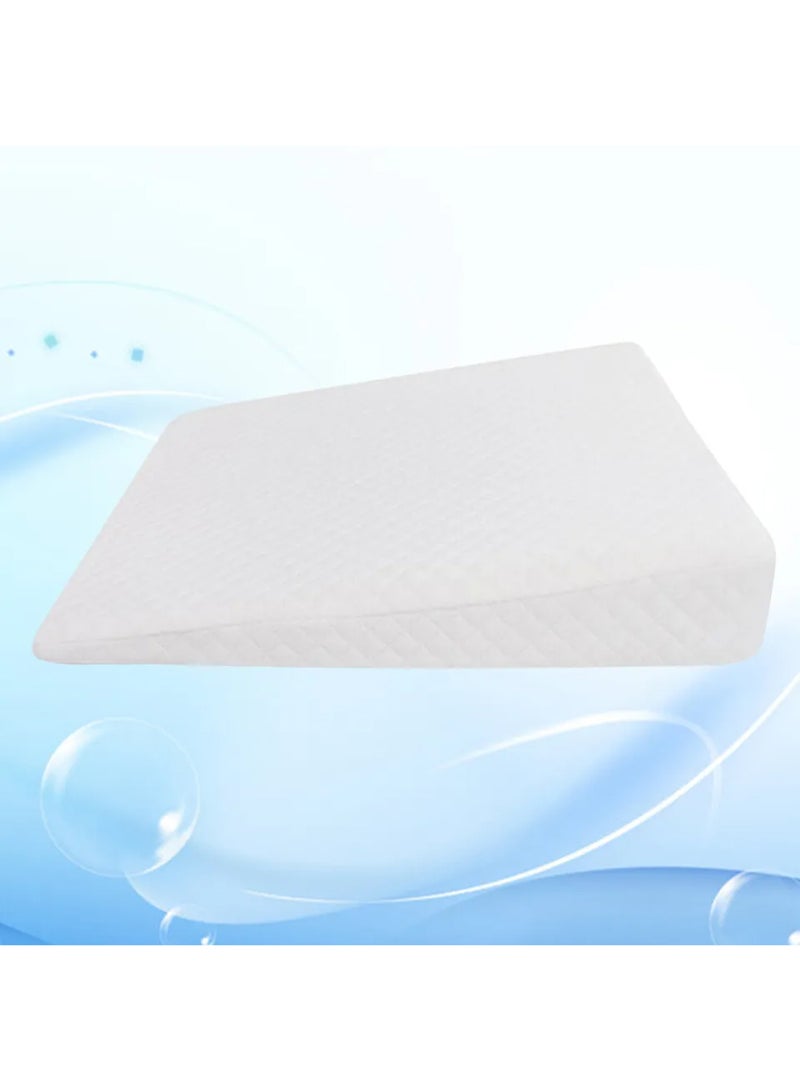 Comfort Anti-Spit Milk Baby Crib Triangle Pillow - White  - Image 4