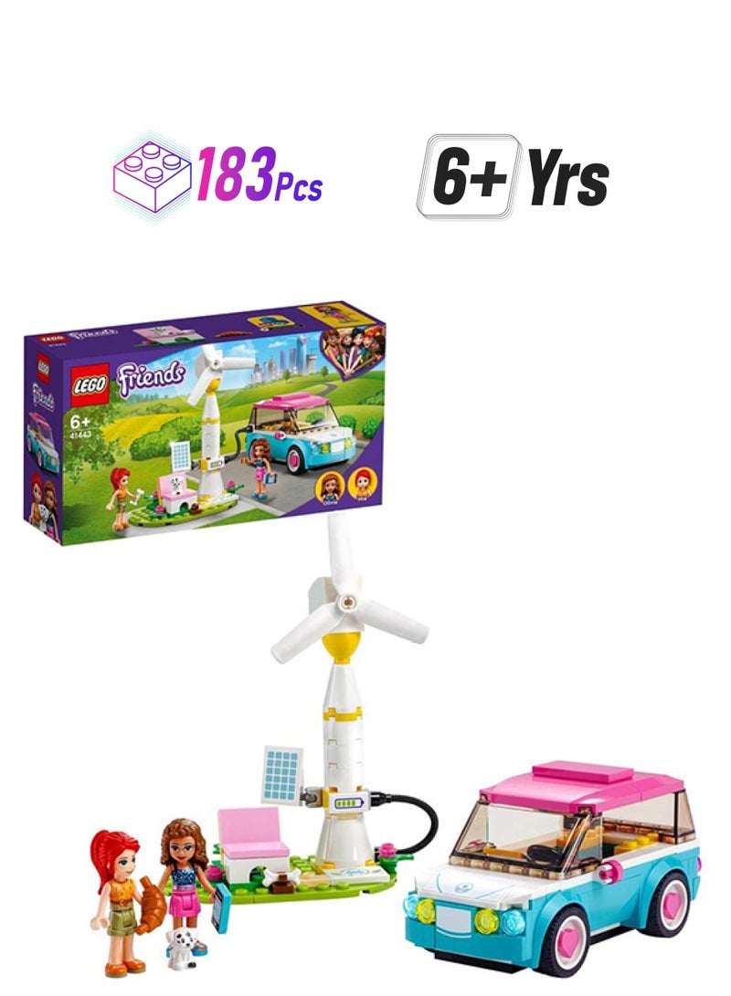 ليغو مجموعة بناء السيارة الكهربائية فريندز أوليفيا (183 قطعة) - Image 1