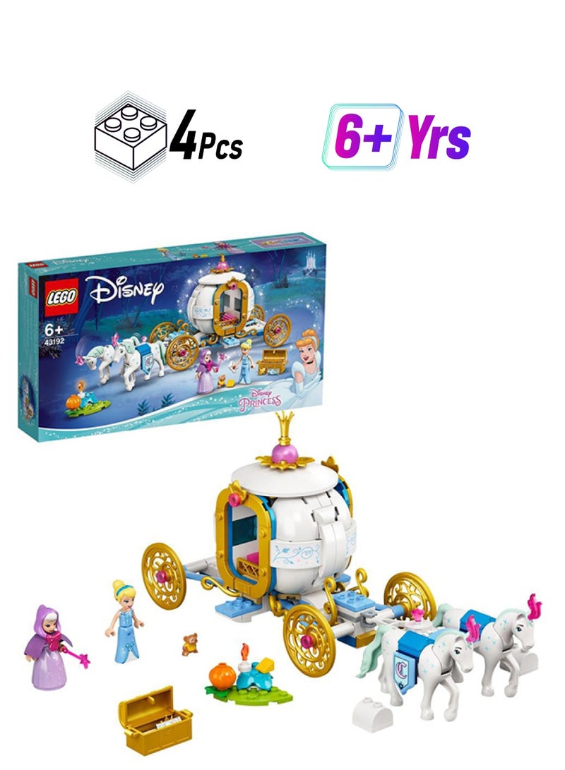 43192 Disney Princess Cinderella’S Royal Carriage 4 6+ Years