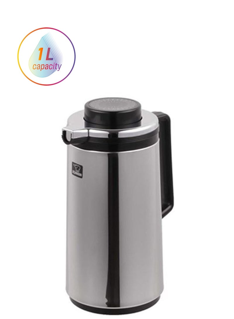 Zojirushi Stainless Steel Flask Silver/Black 1000ml
