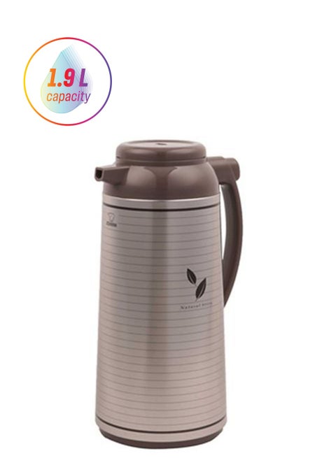 Flask Brown/Grey 1900ml