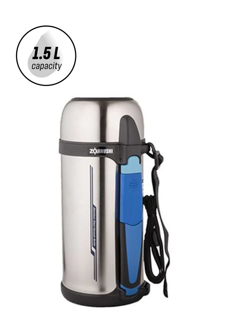 Zojirushi Stainless Steel Flask Grey 1500ml - Image 1