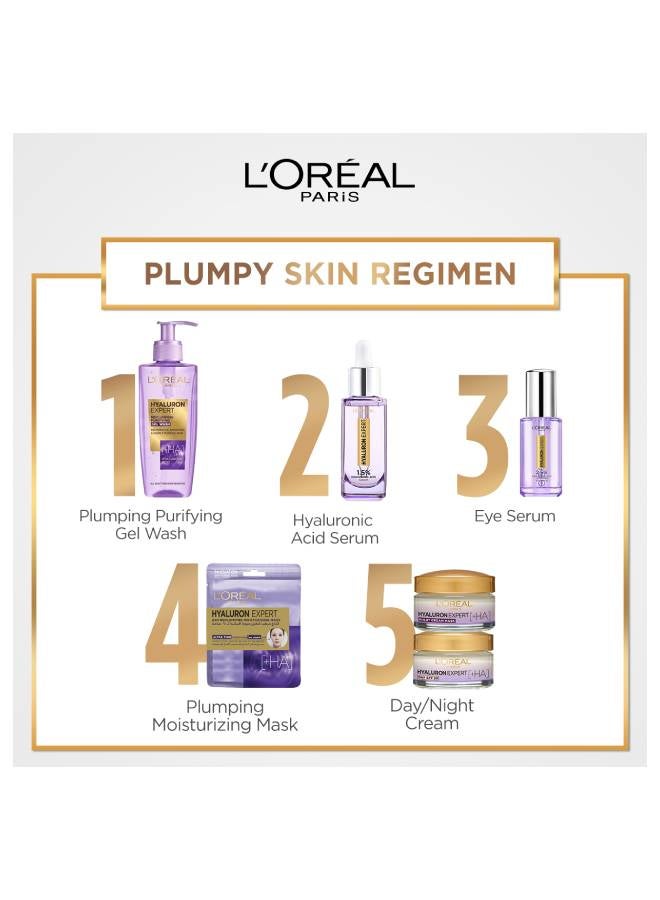Hyaluron Expert Replumping Gel Wash with Hyaluronic Acid-Rehydrates,
Smoothes & Deepy purifies the skin - 200ml