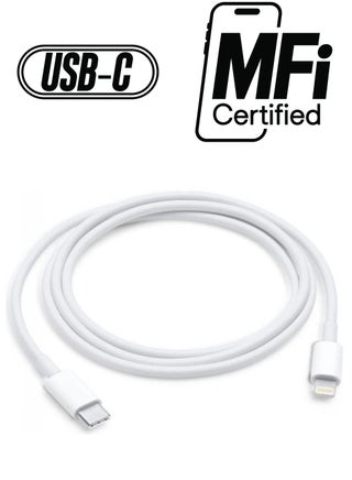 USB-C To Lightning Cable white - pnsku/N43676665A/45/_/1738232956/4d65c5bd-f8e0-4264-af88-b77bc86b5974
