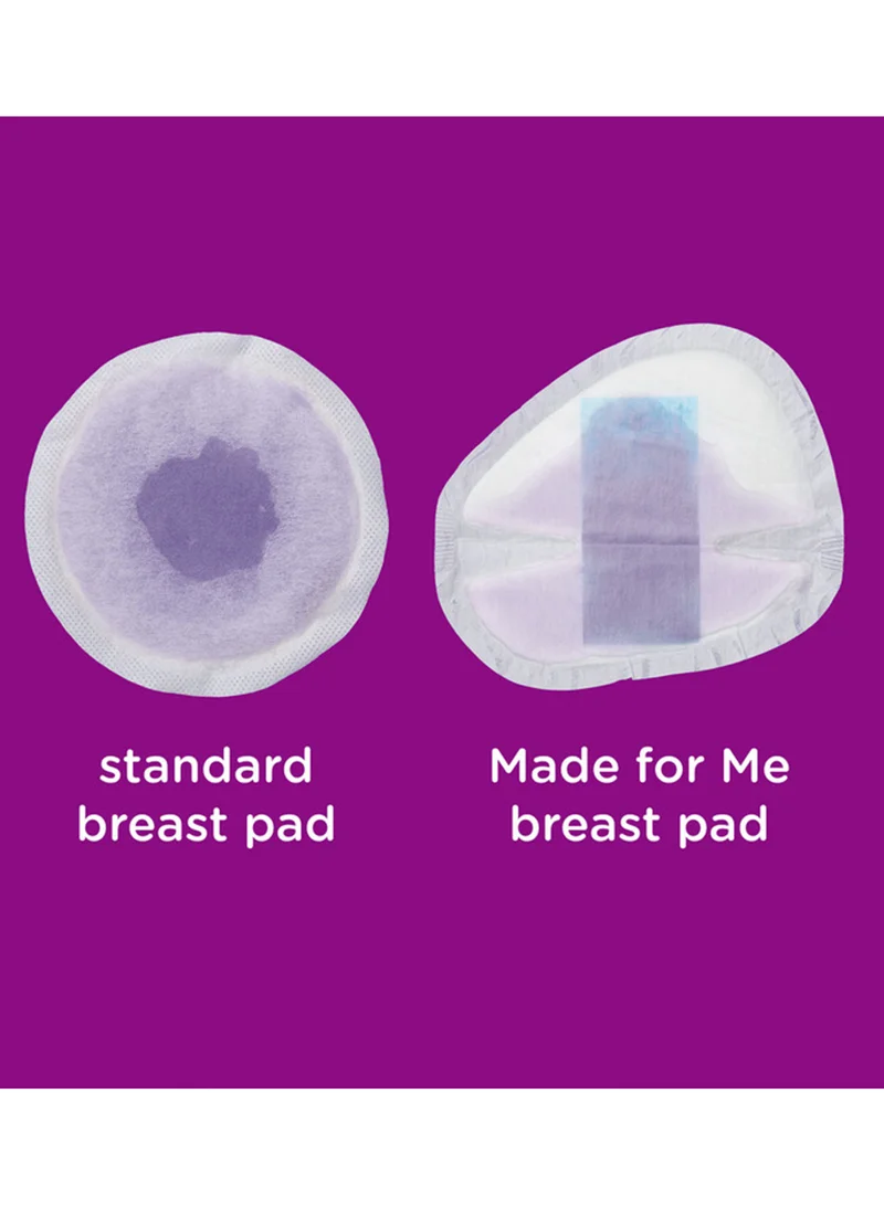 tommee tippee Made for Me Daily Disposable Breast Pads, Soft, Absorbent and Leak-Free, Contoured Shape, Adhesive Patch, Small, Pack of 40