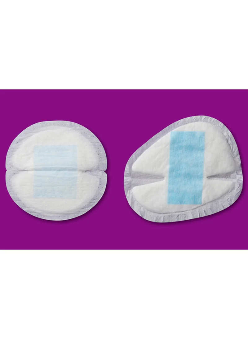 tommee tippee Made for Me Daily Disposable Breast Pads, Soft, Absorbent and Leak-Free, Contoured Shape, Adhesive Patch, Medium, Pack of 40