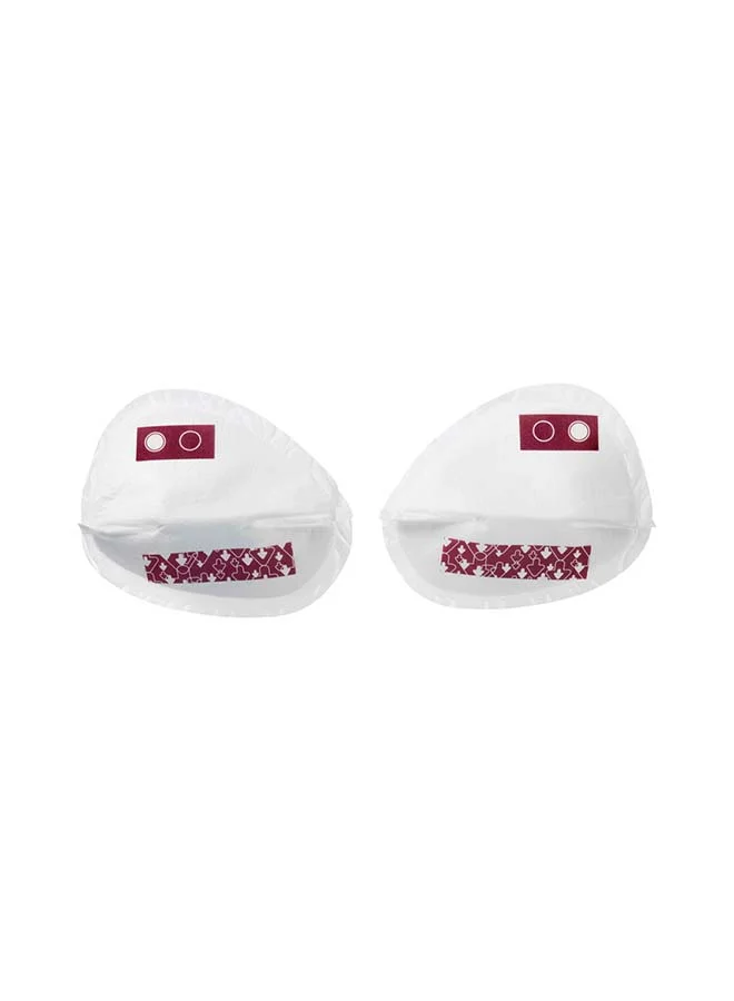 تومي تيبي Tommee Tippee MadeFor Me Daily Disposable Breast Pads, SOft, Absorbent And Leak-Free, Contoured Shape, Adhesive Patch, Large, Pack Of 24
