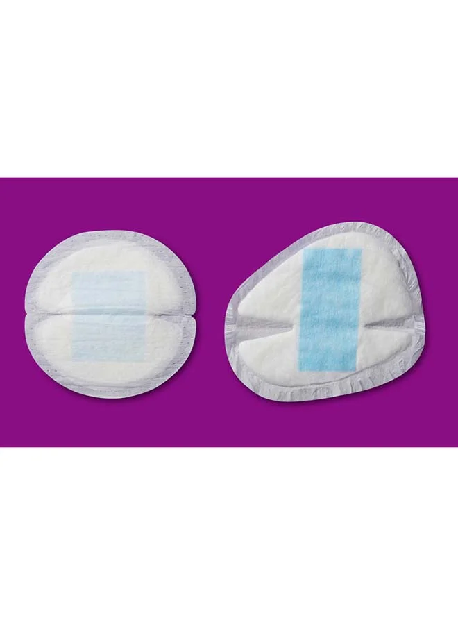 tommee tippee Made for Me Daily Disposable Breast Pads, Soft, Absorbent and Leak-Free, Contoured Shape, Adhesive Patch, Large, Pack of 24