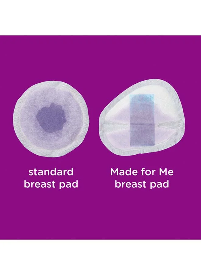 tommee tippee Made for Me Daily Disposable Breast Pads, Soft, Absorbent and Leak-Free, Contoured Shape, Adhesive Patch, Large, Pack of 24