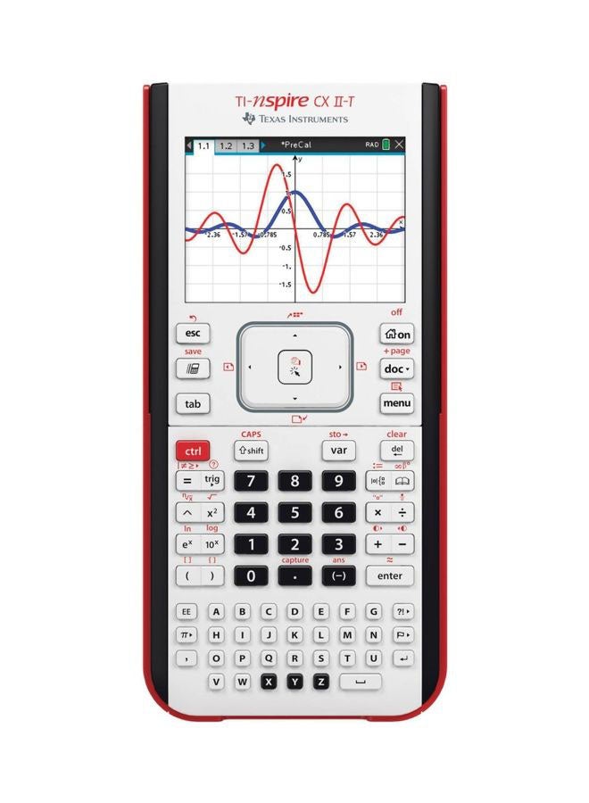 تاكساس إنسترومنتس حاسبة TI نسباير CX II-T متعدد الألوان - Image 1