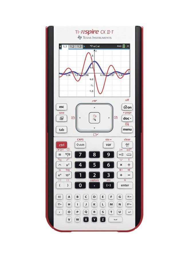TEXAS INSTRUMENTS TI-Nspire  CX II-T Calculator Multicolour - Image 1