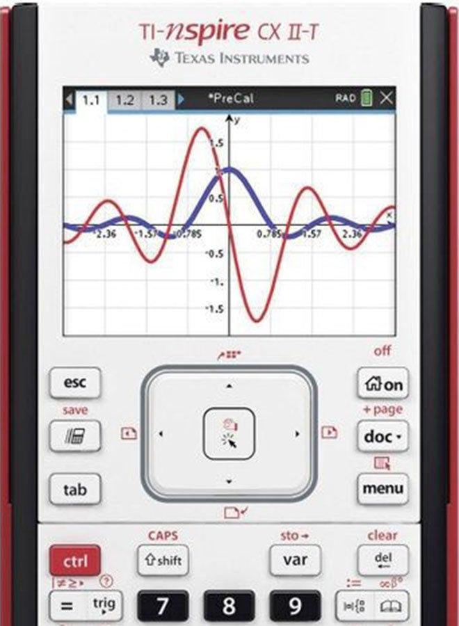 TEXAS INSTRUMENTS TI-Nspire  CX II-T Calculator Multicolour - Image 5