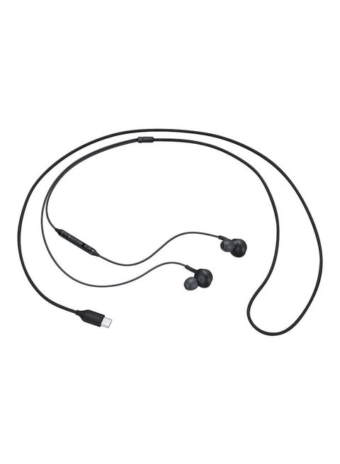 Type-C Wired Earphones Black