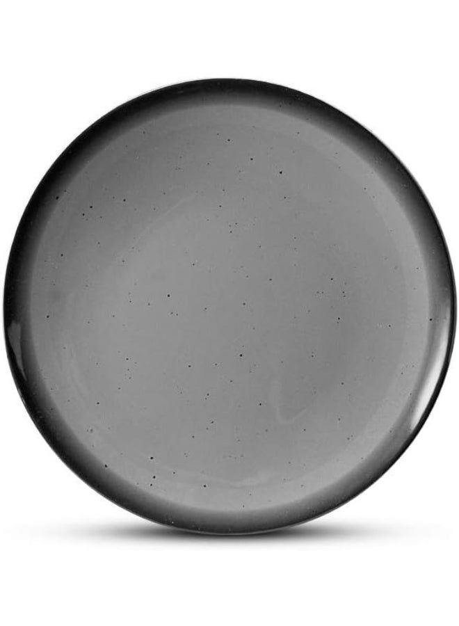 Dinewell Melamine Riva Grey Side Plate, 9.5 Inch, Grey, Dwp5187Rg, 1 Pc Grey 9.5inch - Image 2