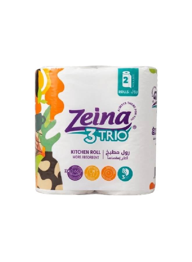 Zeina Troi Kitchen 2 Roll White