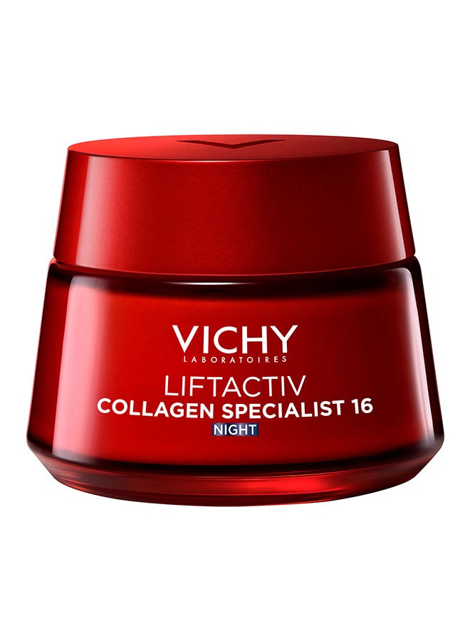 فيشي ليفت اكتيف كولاجين سبيشيليست كريم الليل لمقاومة التجاعيد و شد البشرة 50ملليلتر - Image 1