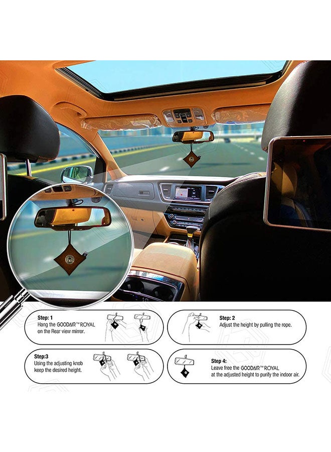 GOODAIR ROYAL Impregnated Activated Carbon Indoor Car Air Purifier - Image 2