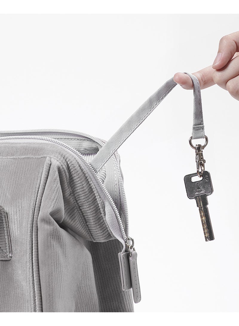 صنفينو حقيبة حفاضات رمادي - Image 4