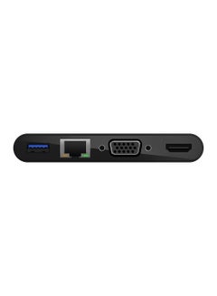 Usb C Multimedia Adapter Usb C Hub W/ Vga, 4K Hdmi, Usb 3.0, Ethernet Ports 100W Passthrough Power For Macbook Pro, Ipad Pro, Surface Pro, Chromebook More, Avc004 Space Gray - pnsku/N43763481A/45/_/1736254102/e4460874-8a11-41eb-98d4-8c7551441393