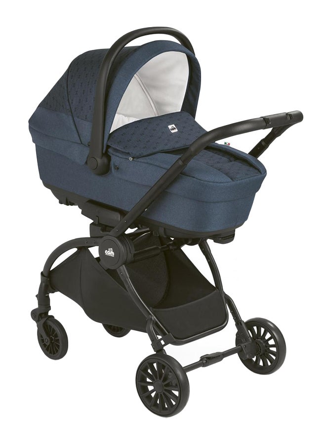 Cam عربة أطفال - أزرق/أسود - Image 1