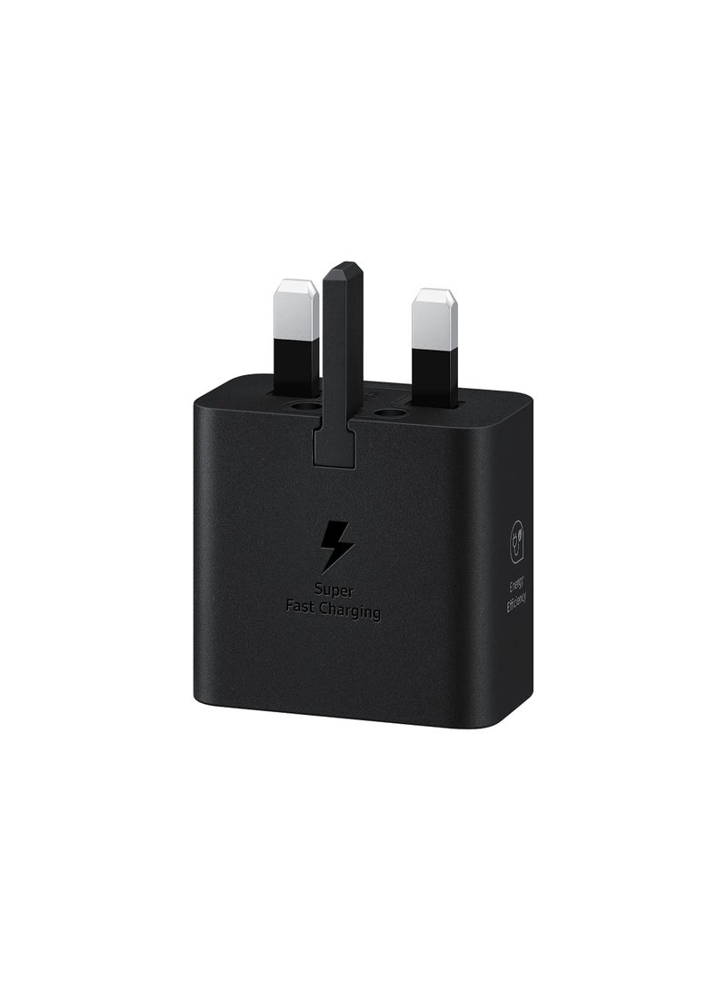 25W Power Adapter (Without Cable) - Black