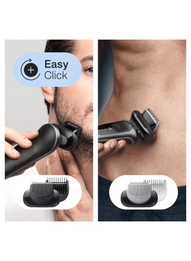 BRAUN Series 6 Wet And Dry Shaver With Smartcare Center And 2 Attachments 60-N7650Cc Grey