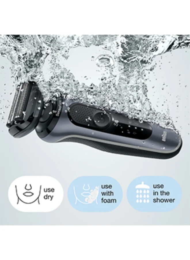 BRAUN Series 6 Wet And Dry Shaver With Smartcare Center And 2 Attachments 60-N7650Cc Grey