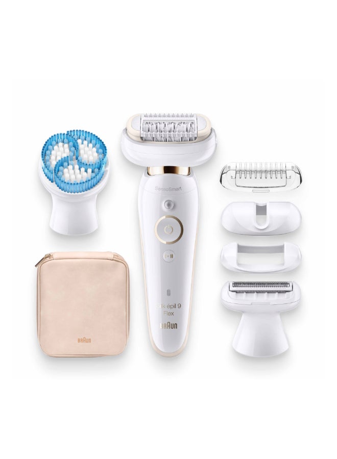 BRAUN - Silk-Epil 9 Flex Beauty Set, Ses 9010 3D, White White - Image 1