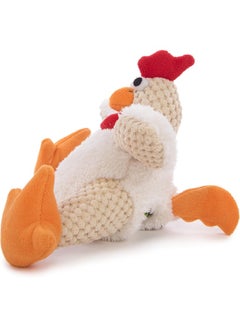 goDog Durable Plush Squeaker Dog Toy Multicolour Small  - Image 3