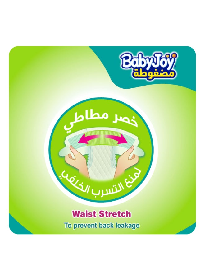 BabyJoy - Compressed Diamond Pad Diaper, Size 7, Junior 3XL, 18+ Kg, Mega Box, 102 Diapers - Image 1