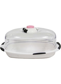 joie Moo Moo Butter Pod Clear/White/Black 17.8x10.2x12.7cm  - Image 4