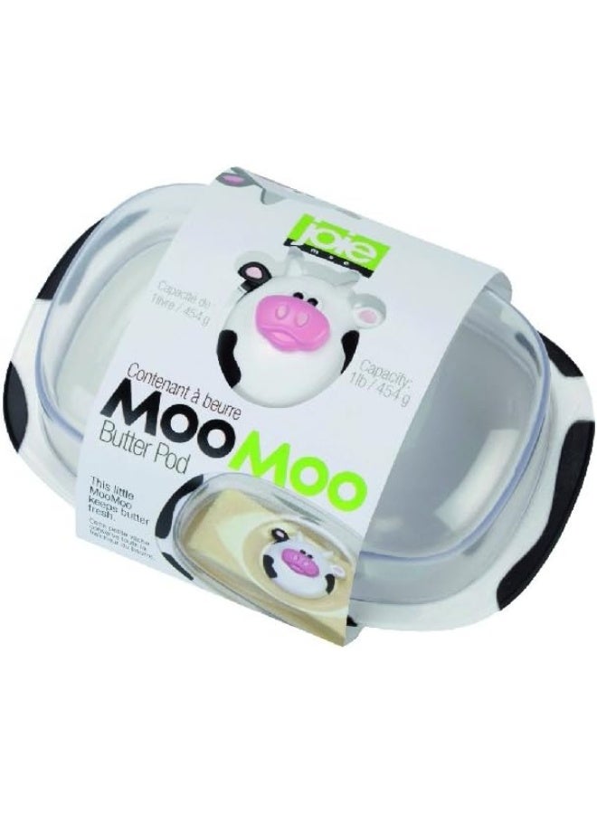 Moo Moo Butter Pod Clear/White/Black 17.8x10.2x12.7cm - pnsku/N43795945A/45/_/1732199377/c05bfd60-05f6-43da-b304-3d99a37d1afe