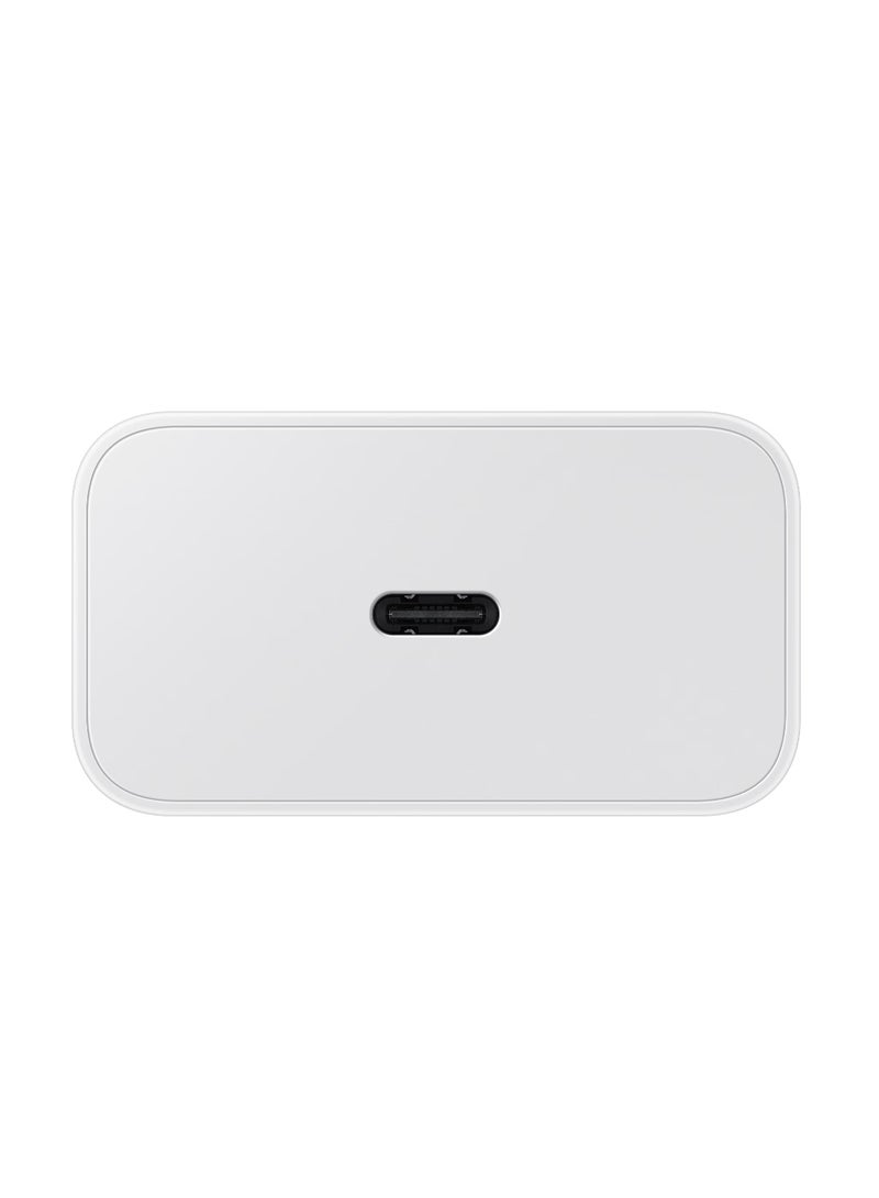 25W Power Adapter (Without Cable) - White