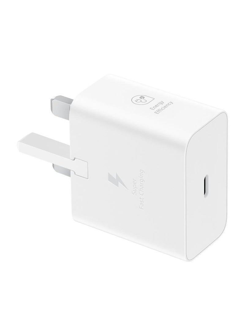 سامسونج محول مزود طاقة بمنفذ USB-C بقدرة 25 وات أبيض - Image 4