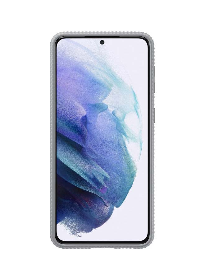 Samsung Protective Standing Cover For Samsung Galaxy S21+ 5G silver - Image 2