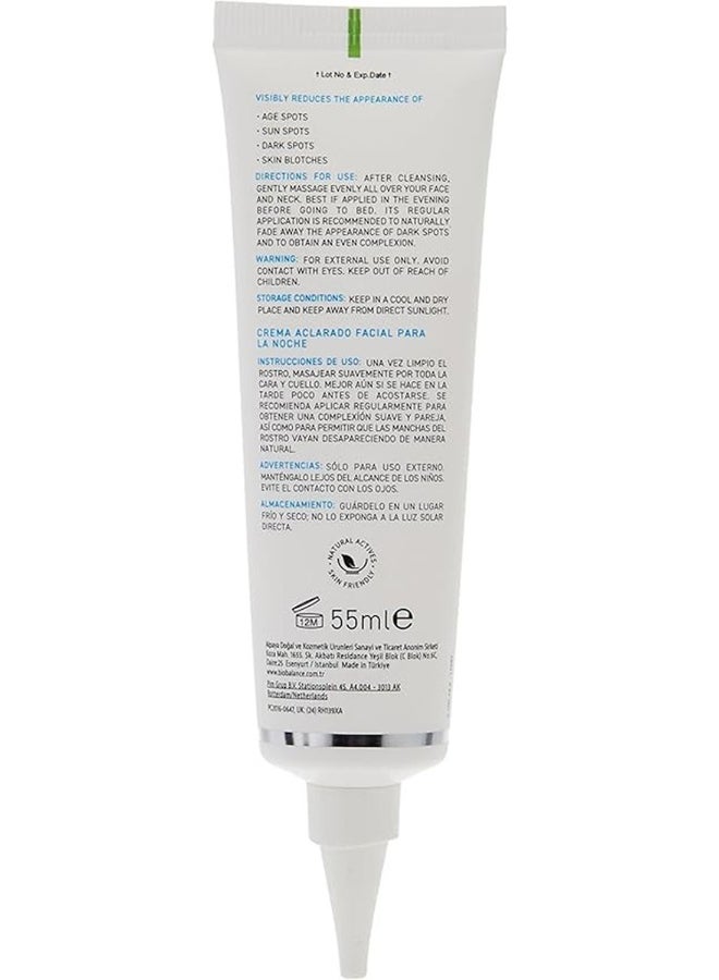 Bio Balance Facial Whitening Night Cream, Infused With Glycyrrhiza Glabra White 55ml  - Image 3